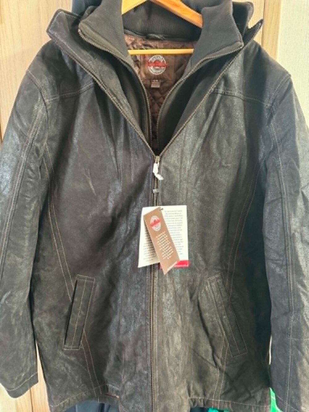 Brand New Canada Genuine Sportswear Leather Jacket